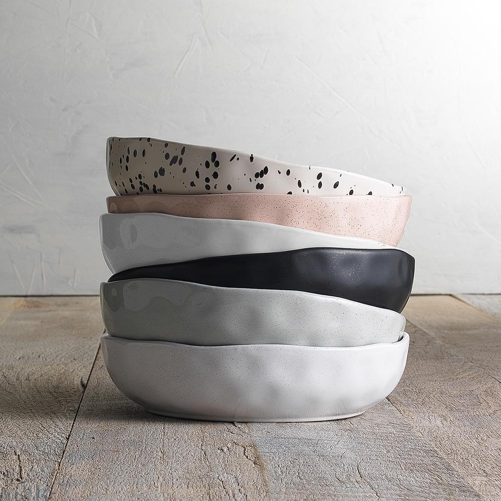 Ecology Speckle Dinner Bowl Polka 22cm - Image 4