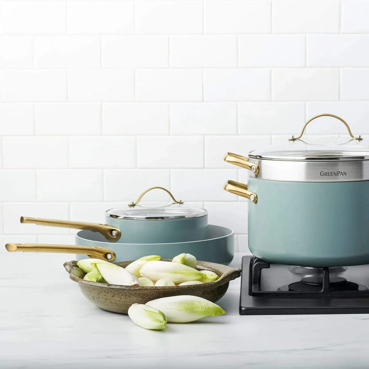 GreenPan Padova Frypan Smokey Sky Blue 20cm - Image 7