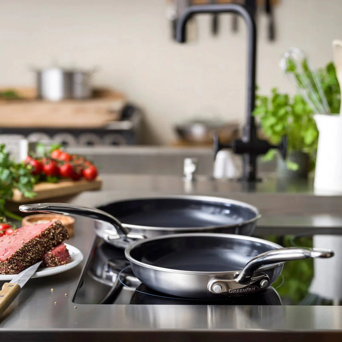 GreenPan Premiere Frypan 28cm - Image 3