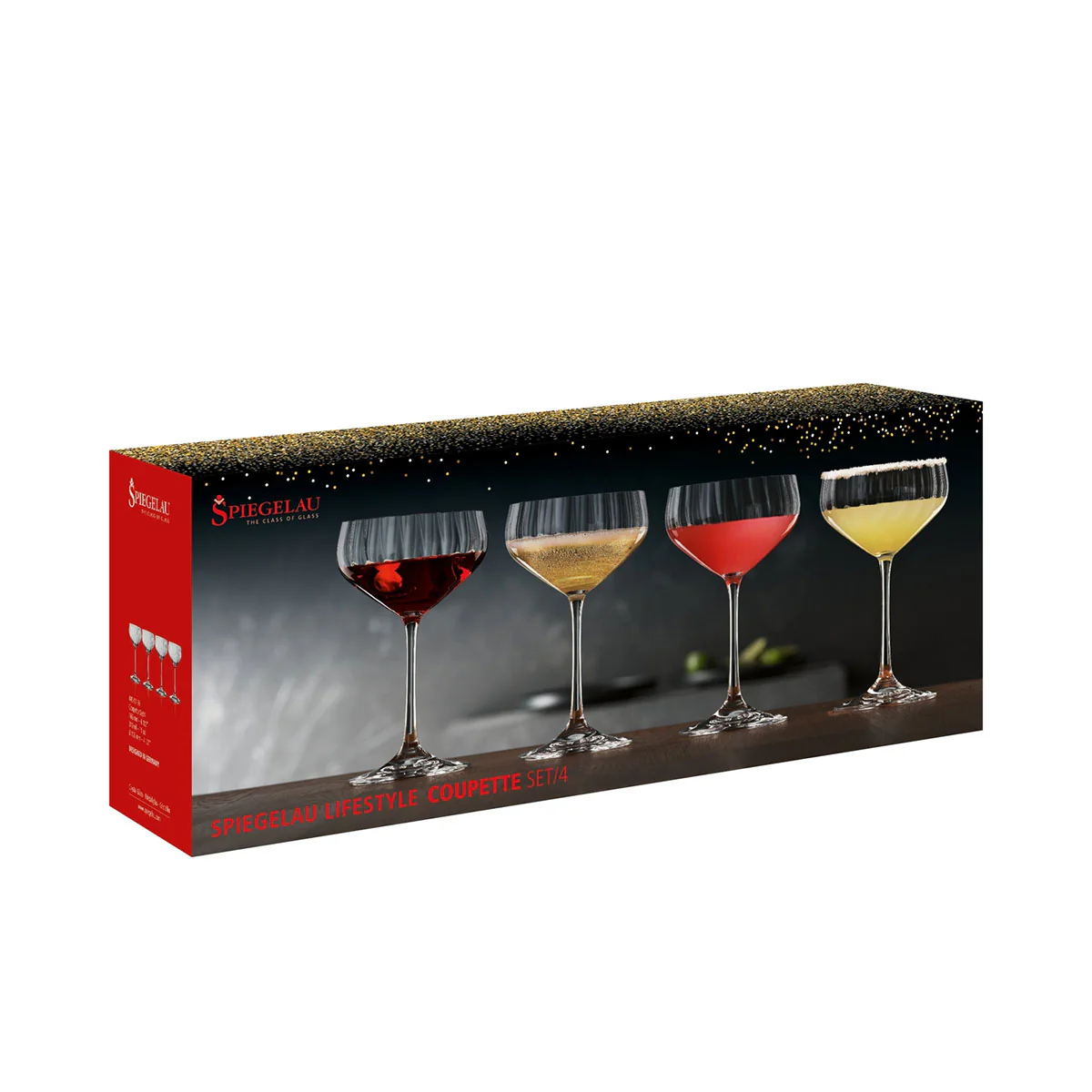 Spiegelau Perfect Serve Coupette Glass 235ml (Set of 4) - Image 4